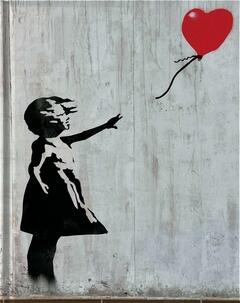 BANKSY - GIRL WITH BALLOON