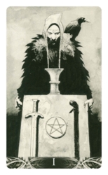 Mini  Murder of Crows tarot