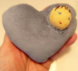 Krammehjerte til baby