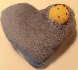 Krammehjerte til baby