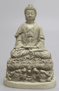 Buddha på dragetrone